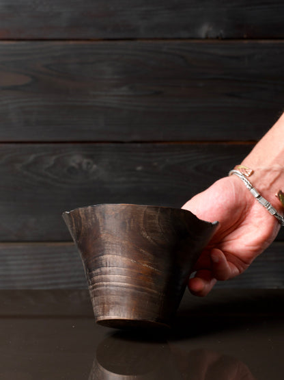Vase façon Yakisugi | Érable norvégien BWA by Lu