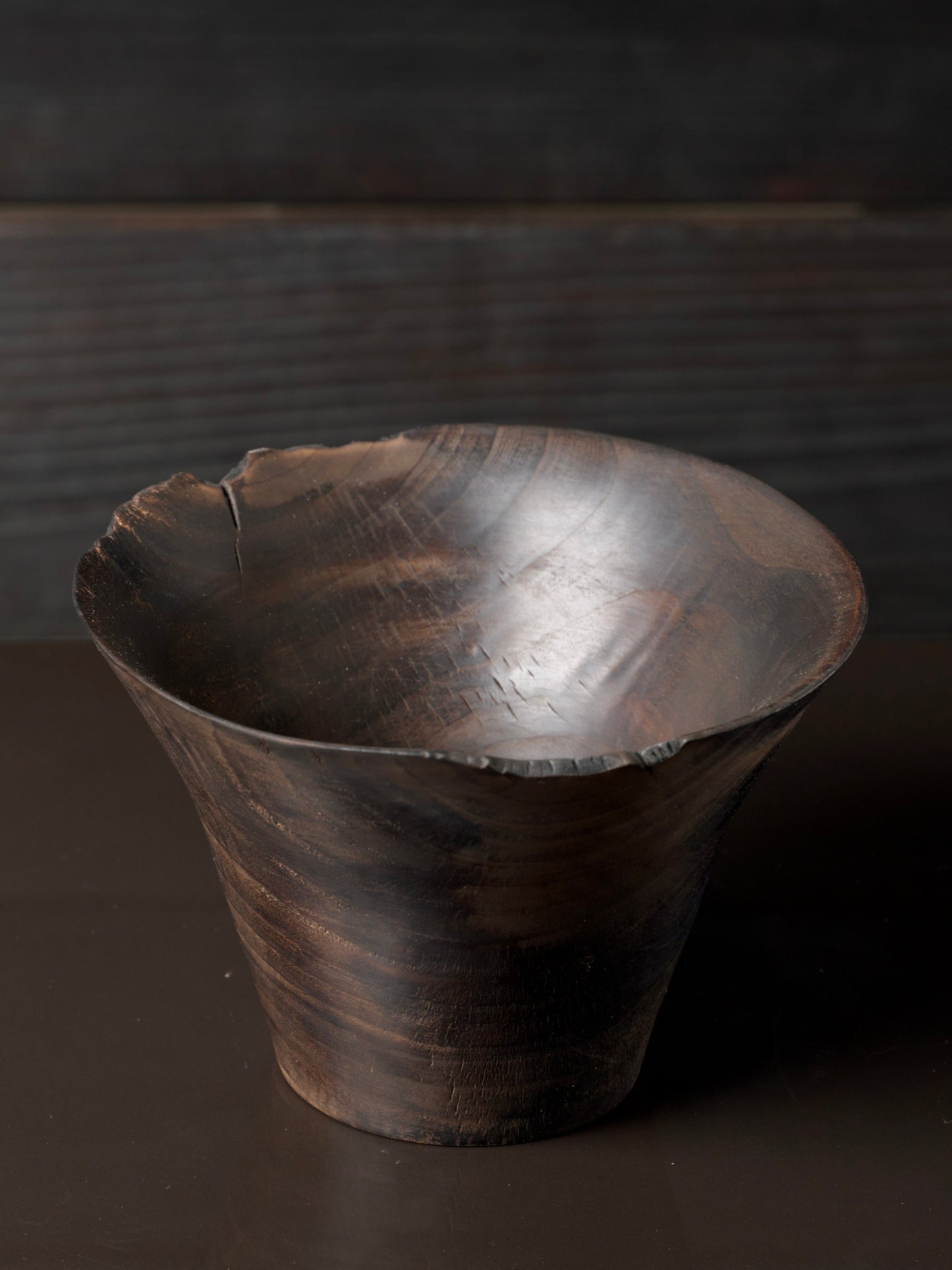 Vase façon Yakisugi | Érable norvégien BWA by Lu