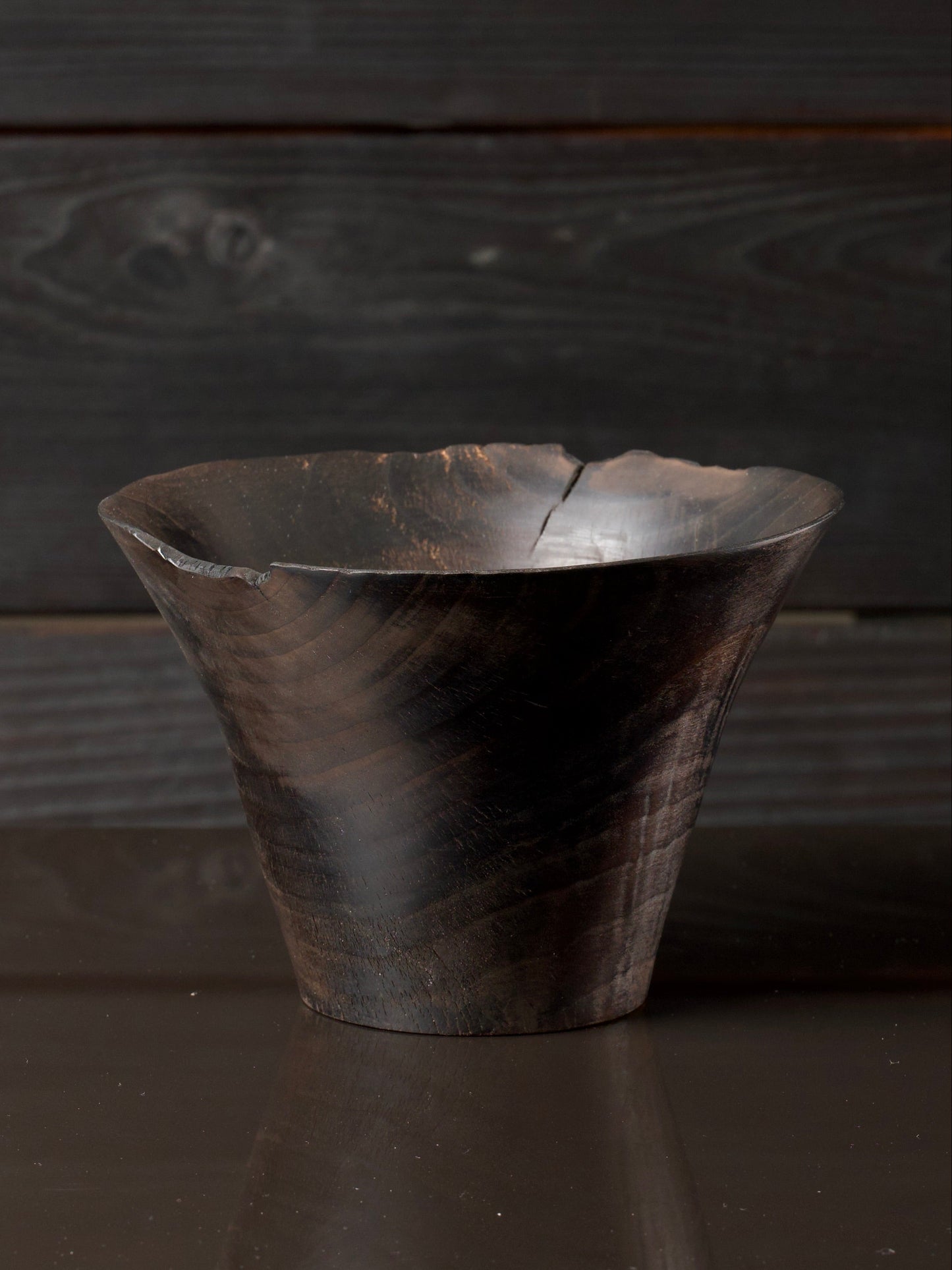 Vase façon Yakisugi | Érable norvégien BWA by Lu