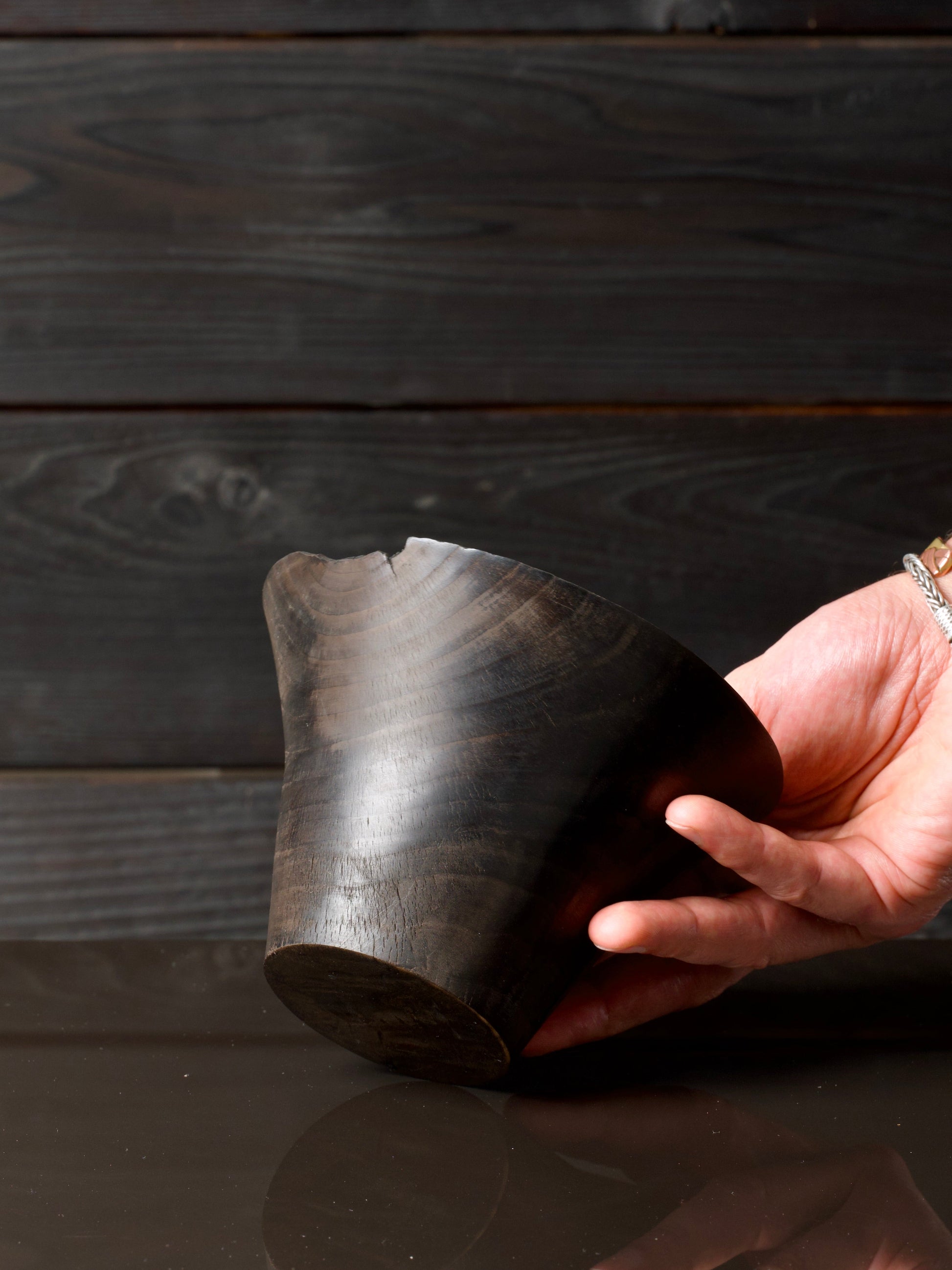 Vase façon Yakisugi | Érable norvégien BWA by Lu